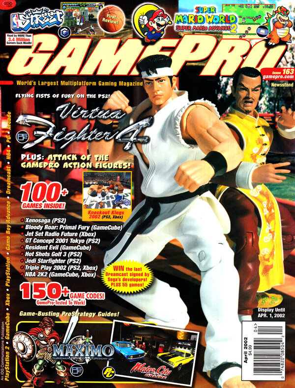 GamePro Issue 163 (April 2002) cover